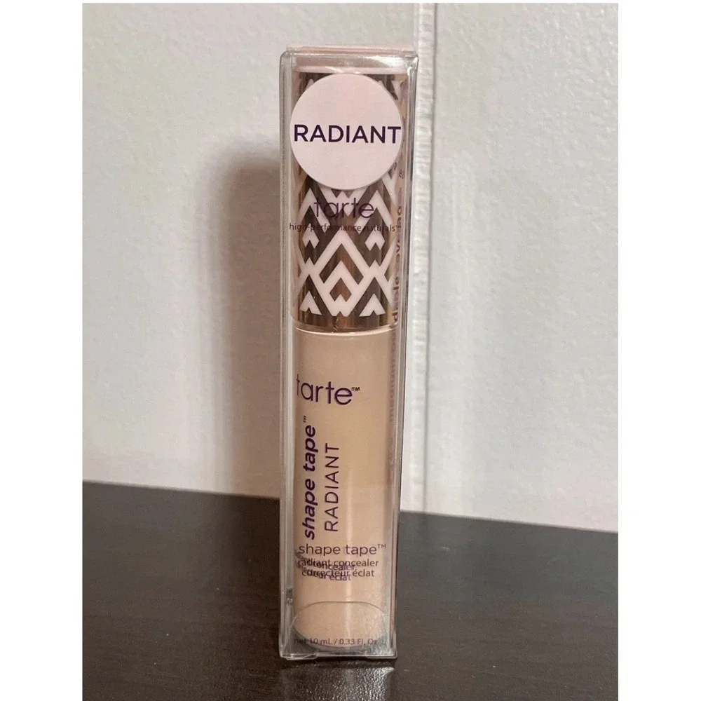 Tarte Shape Tape Radiant Concealer - 27H light-medium honey, Full Size, 0.33 oz
